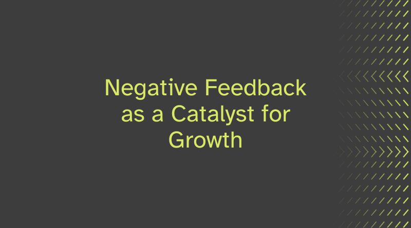 Negative Feedback as a Catalyst for Growth