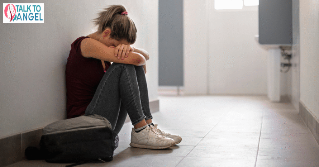 Child in online therapy session for trauma, emotional abuse, and stress recovery at TalktoAngel & Psychowellness Center