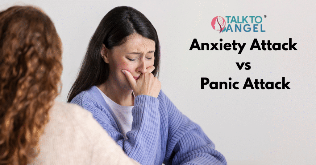 Anxiety Attack vs Panic Attack