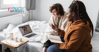 Online counseling for mental health issues