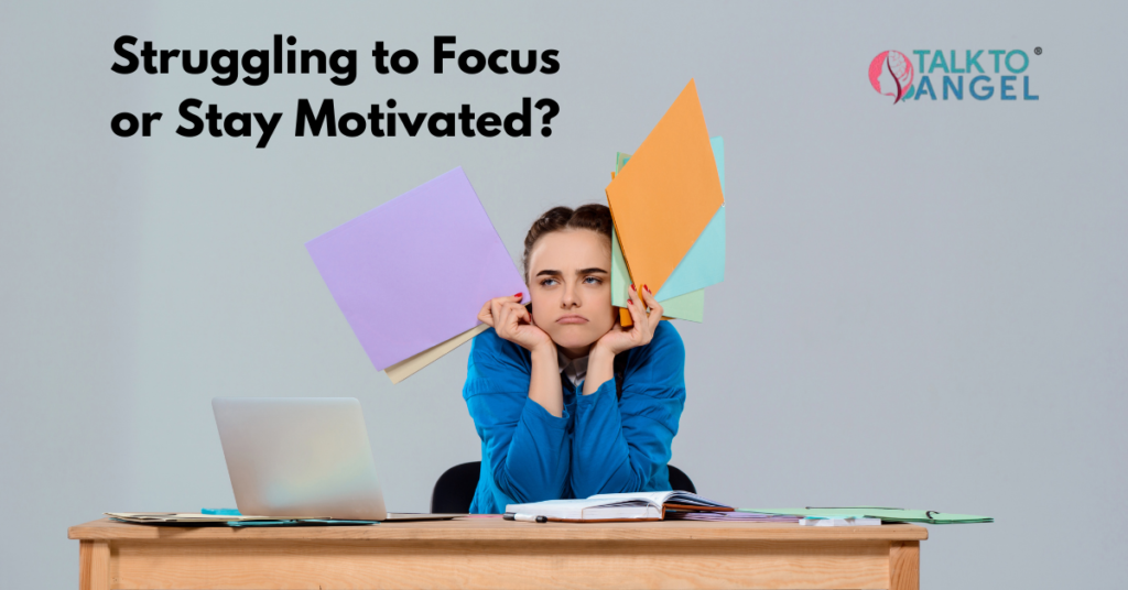 Online counselling for focus & motivation