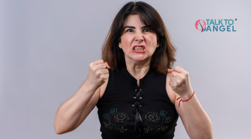 Anger management online therapy session for emotional control