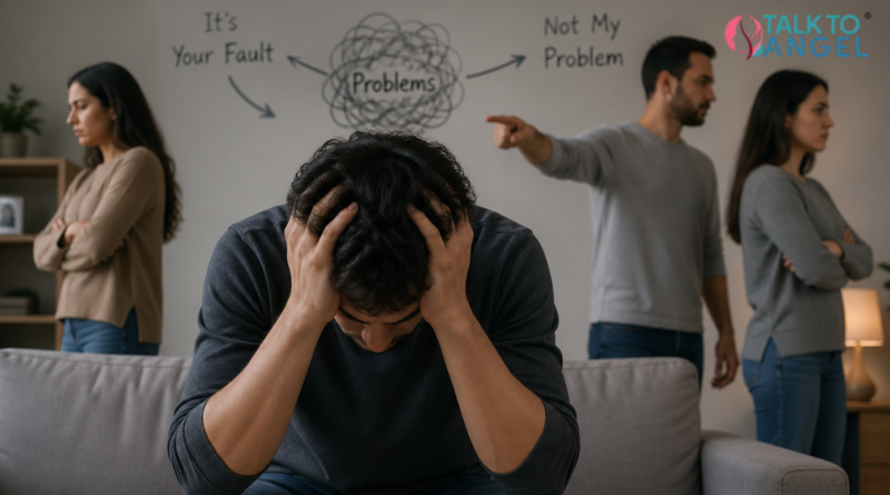 Person reflecting while shifting from blame to self-accountability in reality therapy
