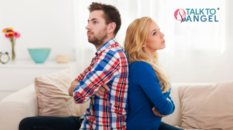 Couple arguing due to ego clashes in a relationship