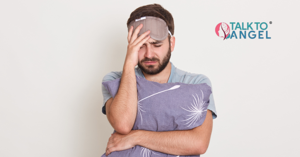 online therapy session to treat sleep disorder
