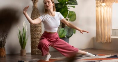Person practicing dance therapy for flexibility