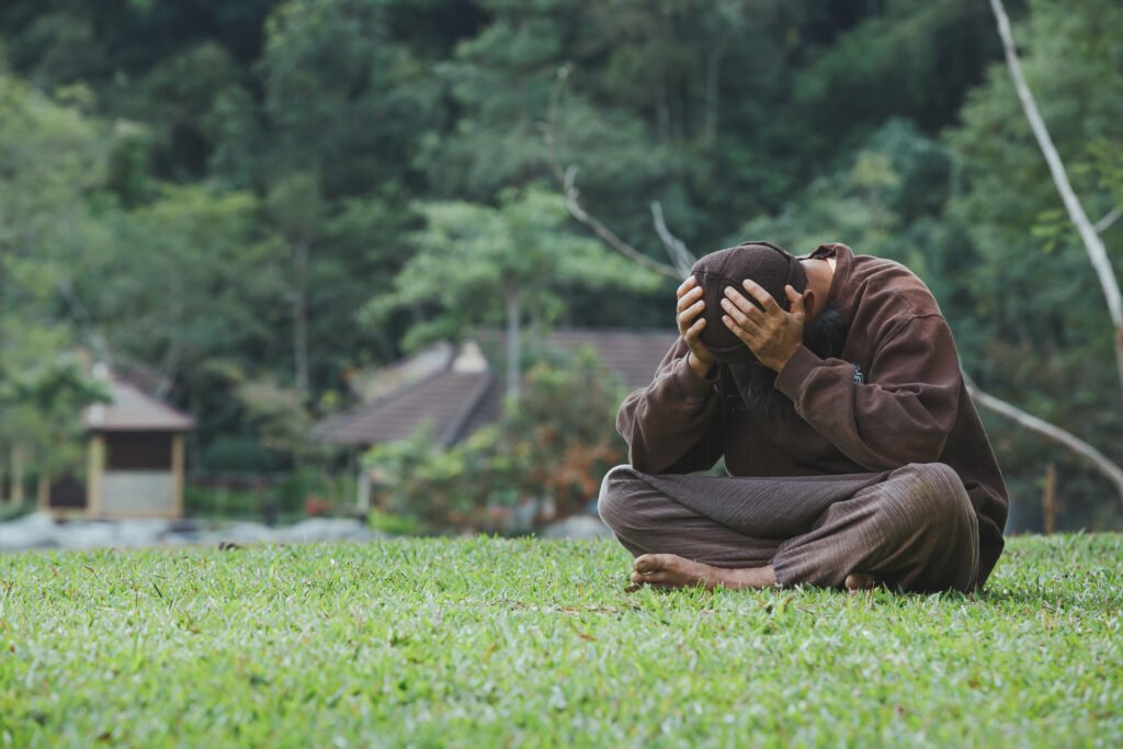 Digital grief therapy session for emotional healing