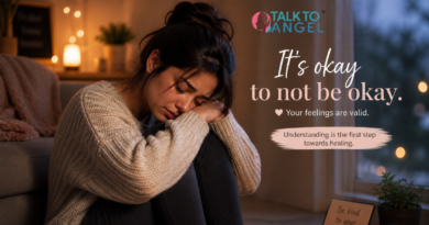 Person sitting alone, tearful and overwhelmed, reflecting signs of unexplained sadness and depression