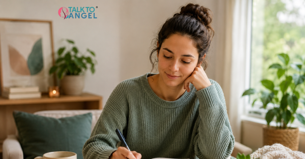 Person practicing DBT skills to manage depression, regulate emotions, and overcome feelings of hopelessness.