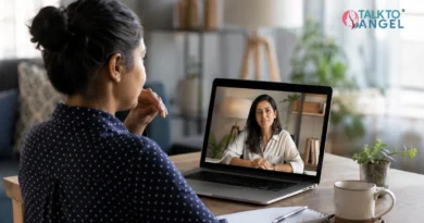 Person consulting an online psychologist in India for professional mental health support and guidance.