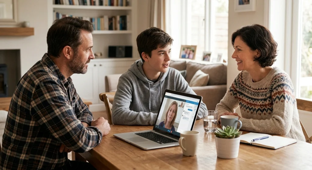 Resolving Family conflicts through online counselling with calm communication and healthy relationship guidance.