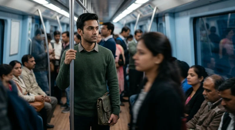 Person feeling lonely in a crowd, highlighting social disconnection and the role of therapy in emotional healing.