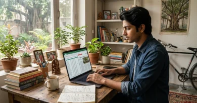 Person choosing an online therapy in India while exploring trusted psychologists and mental health support.