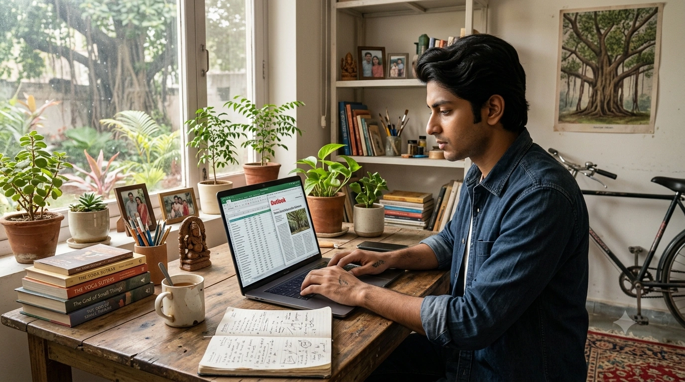 Person choosing an online therapy in India while exploring trusted psychologists and mental health support.