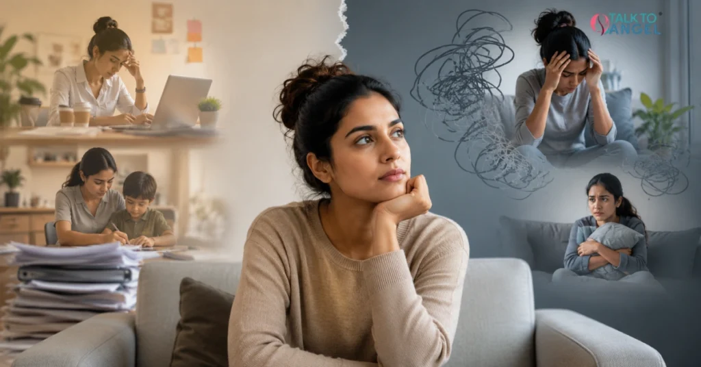 Generalized anxiety disorder vs stress symptoms comparison for better mental health