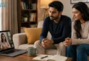 Couple discussing relationship concerns during a supportive couples counselling session