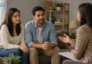 Couple attending Couples counselling to improve communication, rebuild trust, and strengthen their relationship.