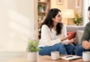 Couple calmly discussing relationship expectations to prevent misunderstandings and future conflict