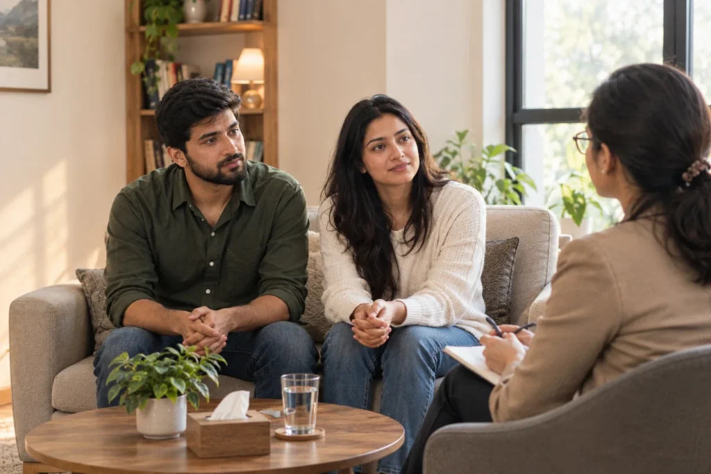 Therapy for relationship issues helping couples improve communication, trust, and emotional connection