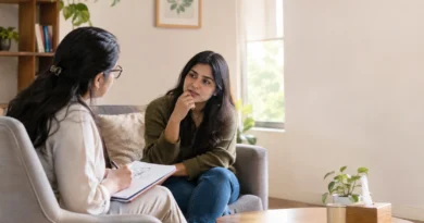 Cognitive Analytic Therapy session helping a person understand stress and develop healthier emotional patterns.