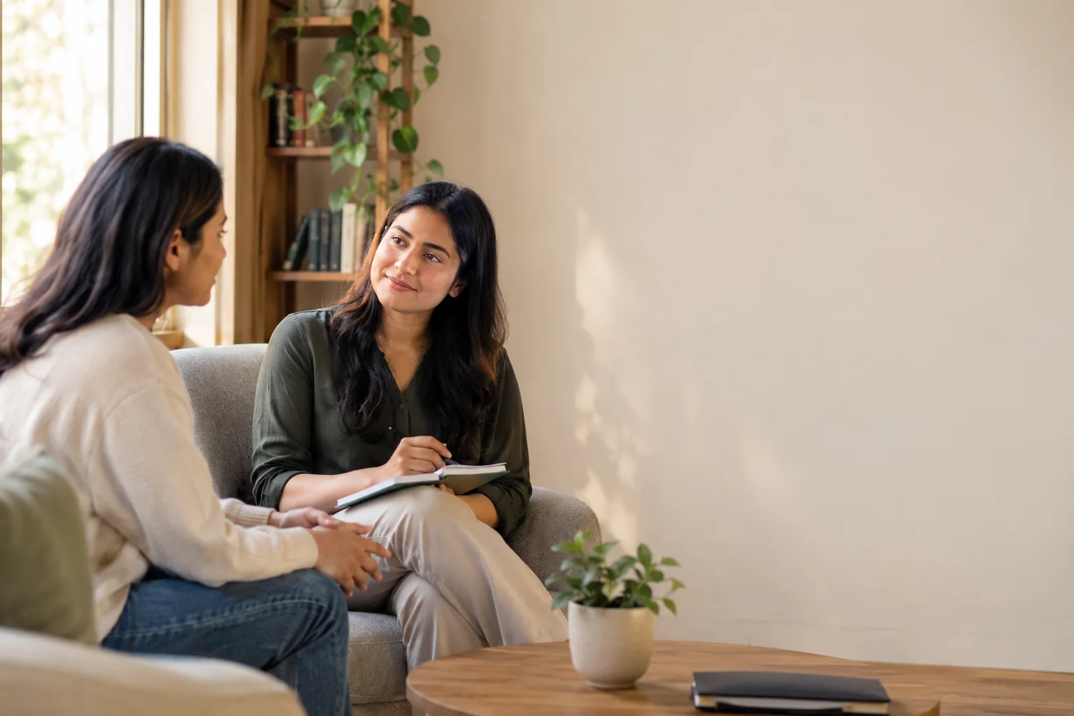 Attachment therapy helping a person understand emotional patterns and build healthier relationships
